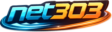 Logo net303 berwarna merah